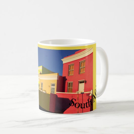 Cape Town Südafrika Kaffeetasse (VorderseiteRechts)