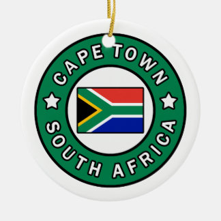 Cape Town Südafrika Keramik Ornament