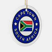 Cape Town Südafrika Keramik Ornament (Rechts)