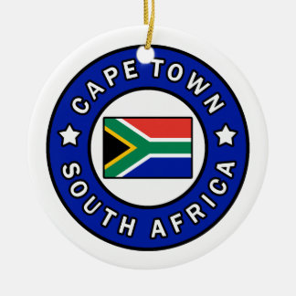 Cape Town Südafrika Keramik Ornament