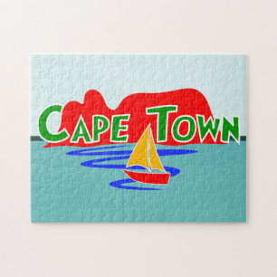 Cape Town-Tabellen-Gebirgspuzzle Puzzle