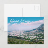Cape Town Table Mountain Bergpanorama Landschaft Postkarte (Vorne/Hinten)