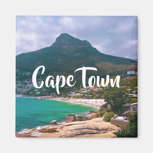 Cape Town Table Mountain Camps Bay Ocean Magnet (Vorne)