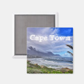 Cape Town Table Mountain Camps Bay Ocean Magnet (Vorderseite/Rückseite)