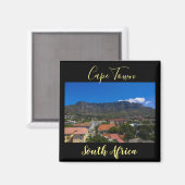 Cape Town Table Mountain City Magnet (Vorderseite/Rückseite)