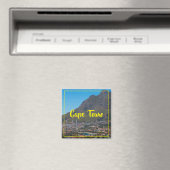 Cape Town Table Mountain City Magnet (In Situ (Geschirrspüler))