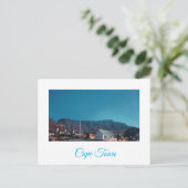 Cape Town Table Mountain Citycape Postkarte (Stehend Vorderseite)