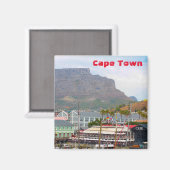 Cape Town Table Mountain Magnet (Vorderseite/Rückseite)