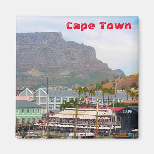 Cape Town Table Mountain Magnet (Vorne)