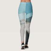Cape Town Table Mountain Ocean Sketch Leggings (Rückseite)
