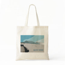 Cape Town Table Mountain Ocean Sketch