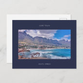 Cape Town Table Mountain Ocean View Postkarte (Vorne/Hinten)