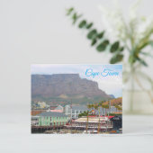 Cape Town Table Mountain Postkarte (Stehend Vorderseite)