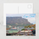 Cape Town Table Mountain Postkarte (Vorne/Hinten)