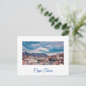 Cape Town Table Mountain Postkarte (Stehend Vorderseite)