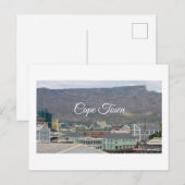 Cape Town Table Mountain Postkarte (Vorne/Hinten)