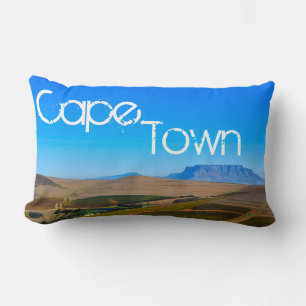 Cape Town Table Mountain View Landschaft Lendenkissen