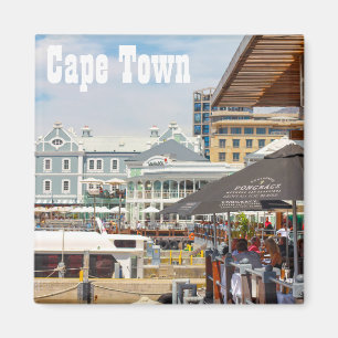 Cape Town Tafelberg Waterfront-Stadtbild Magnet