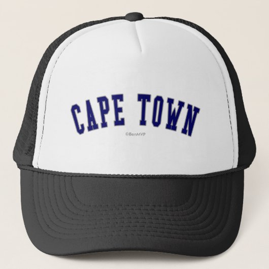 Cape Town Truckerkappe (Vorderseite)