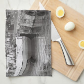 Cape Town Waterfront Mountain Südafrika Geschirrtuch (Viertel Falte)