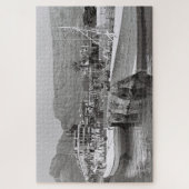 Cape Town Waterfront Mountain Südafrika Puzzle (Vertikal)