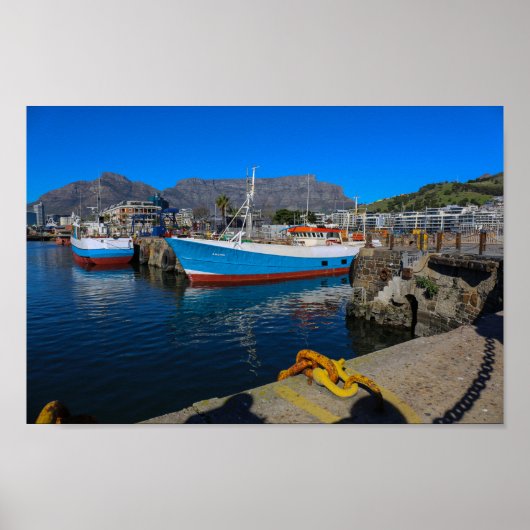 Cape Town Waterfront South Africa SA Architecture Poster (Vorne)