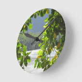 Cape Tribulation Clock Runde Wanduhr (Winkel)