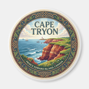 Cape Tryon New London Kanada Magnet