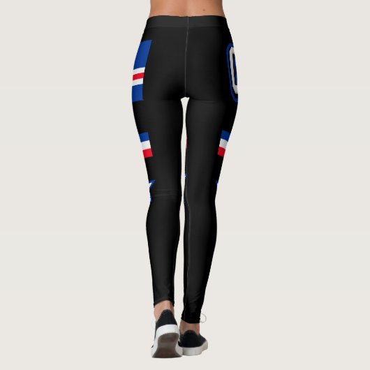 Cape Vede Flag Leggings (Rückseite)