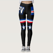 Cape Vede Flag Leggings (Vorderseite)