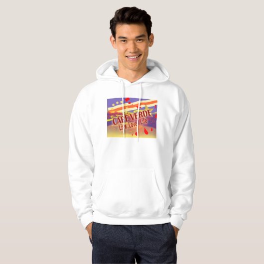 Cape Verde Live Liebe Life Hoodie (Vorne ganz)