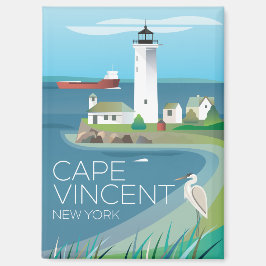 Cape Vincent, New York Kühlschrank Magnet