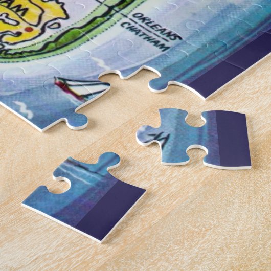 CapeCod Vintage 11x14 Map Puzzle (Seite)