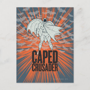 Caped Crusader Graphic Postkarte