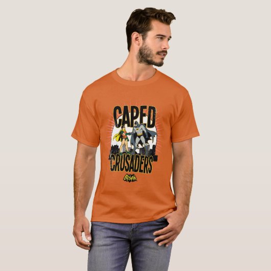 Caped Crusaders Graphic T-Shirt (Vorne ganz)