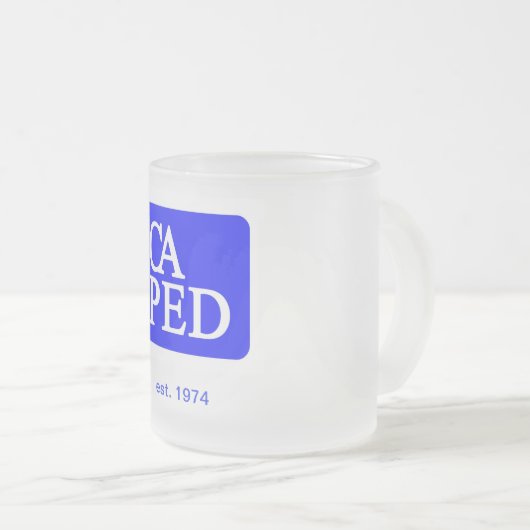 CAPED MATTIERTE TASSE 10 UNZE (VorderseiteRechts)