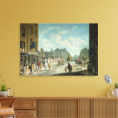 Capel Street with the Royal Exchange, Dublin, 1800 Leinwanddruck (Insitu (Wohnzimmer))