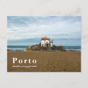 Capela do Senhor da Pedra Porto Portugal Feiertagspostkarte