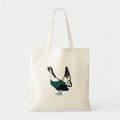 Capercaillie Vogel Art Budget Tasche (Vorne)