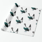 Capercaillie Vogel Art Glossy Wrapping Paper Geschenkpapier (Ungerollt)