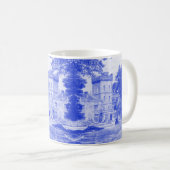 Capernwray Hall (blau) - Kaffeetasse (VorderseiteRechts)