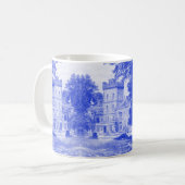 Capernwray Hall (blau) - Kaffeetasse (Vorderseite Links)