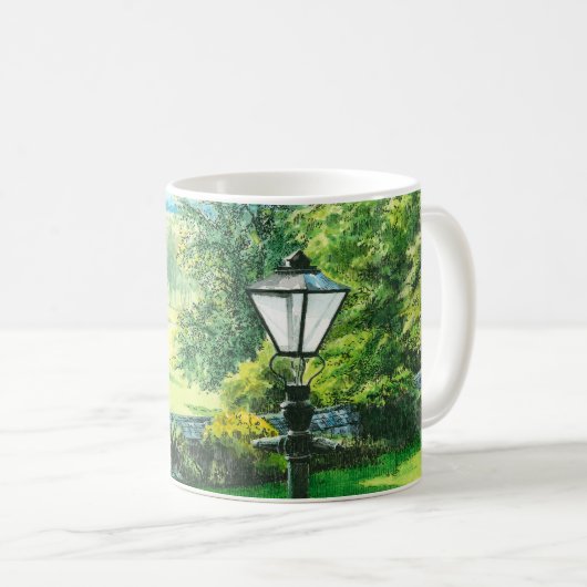 Capernwray Lamppost - Kaffeetasse (VorderseiteRechts)
