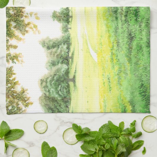 Capernwray Tire Swing - Geschirrtuch (Gefaltet)