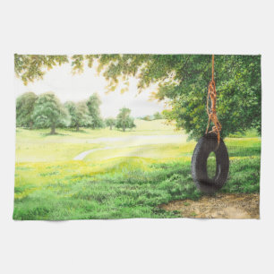 Capernwray Tire Swing - Geschirrtuch
