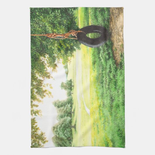 Capernwray Tire Swing - Geschirrtuch (Vertikal)