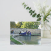 Capestang, Kanal du Midi Postkarte (Stehend Vorderseite)