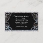 Capet mustert einzigartiges berufliches visitenkarte (Rückseite)