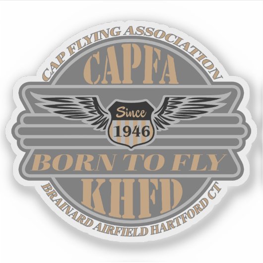 CAPFA-Aufkleber Aufkleber (Vorderseite)