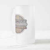 CAPFA-Tasse Mattglas Bierglas (Vorderseite Links)